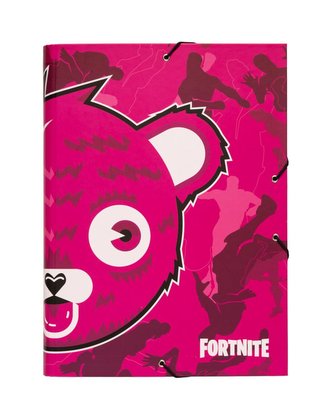 a4 složka Fornite: Cuddle Team (24,5 x 34,5 cm) růžová