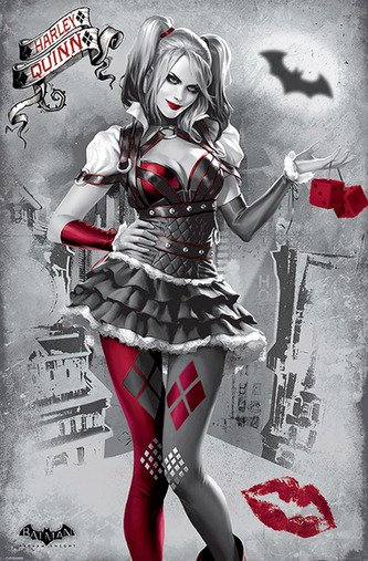 Plakát DC Comics|Batman Arkham Knight: Harley Quinn (61 x 91,5 cm)