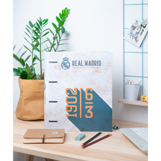 Kroužkový pořadač FC Real Madrid: Vintage Collection (28 x 32 x 7 cm)