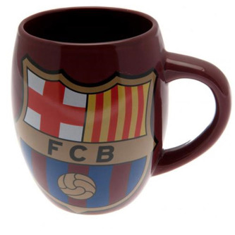 Keramický hrnek FC Barcelona: Tea Tub (objem 450 ml) vínový