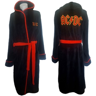 Pánský župan AC/DC: Logo (L/XL) černý fleece