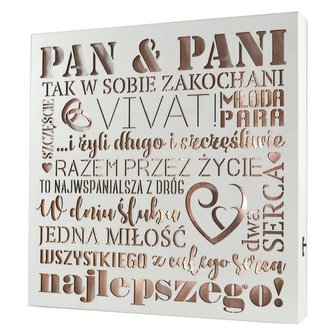 Ramka podświetl. Deco Lights DCL-002 Młoda Para