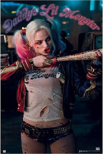 Plakát DC Comics: Suicide Squad Harley Quinn (61 x 91,5 cm)