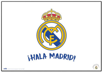 Podložka na stůl FC Real Madrid: Znak (49,5 x 34,5 cm)