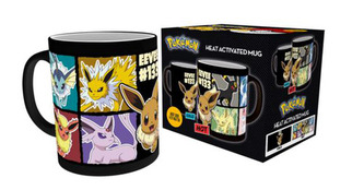 Pokémon Měnící keramický hrnek - Eevee evoluce (objem 320 ml)