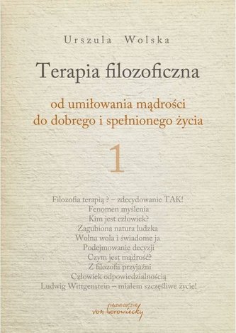 Terapia filozoficzna T.1 Terapia filozoficzna T.1
