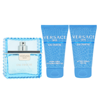Versace Man Eau Fraîche EDT 50 ml + ASB 50 ml + SG 50 ml M