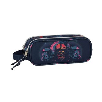 Penál na tužky Star Wars|Hvězdné války: vzor 12001 (21 x 6 x 8 cm) modrý polyester