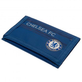 Rozkládací peněženka FC Chelsea: Znak (12 x 8 cm) modrá nylon