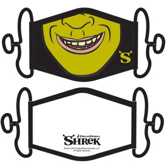 Ochranná rouška na ústa Shrek: (universální) černá