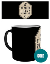 Keramický hrnek Peaky Blinders|Ganky z Birminghamu: By Order (objem 300 ml) černý