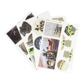 Samolepky na elektroniku Star Wars|Hvězdné války - The Mandalorian: The Child set 4 listů ()