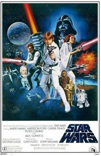 Plakát Star Wars|Hvězdné války: La Guerra De Las Galaxias (61 x 91,5 cm) 150g