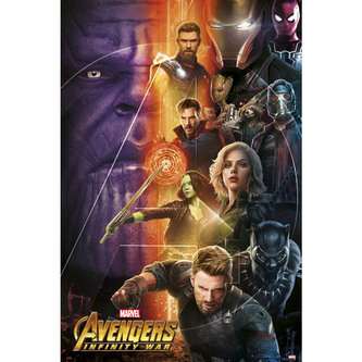 Plakát Marvel: Avengers Infinity War 1 (61 x 91,5 cm) 150 g