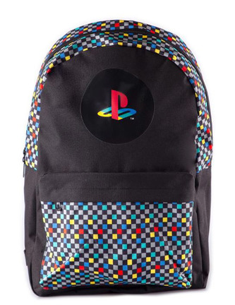 Batoh Playstation: Retro (objem 21 litrů, 44 x 30 x 16 cm) černá polyester