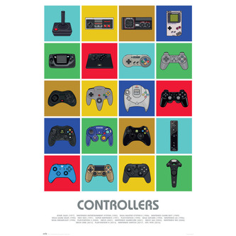 Plakát Controllers (61 x 91,5 cm) 150 g