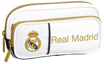 Penál na tužky FC Real Madrid: 11954 (objem 1,3 litrů|10,5 x 21 x 6 cm) polyester Penál na tužky FC Real Madrid: 11954 (objem 1,3 litrů|10,5 x 21 x 6 cm) polyester