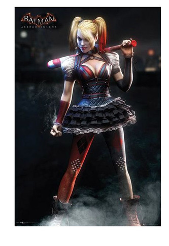 Plakát DC Comics|Batman Arkham Knight: Harley Quinn (61 x 91,5 cm) 150g