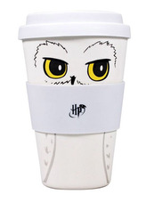 Cestovní hrnek s víčkem Harry Potter: Hedwig (objem 475 ml)