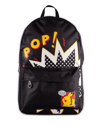 Batoh Pokémon: Pop! (objem 33,6 litrů,42 x 32 x 25 cm) černá