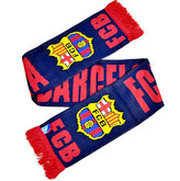 Pletená šála FC Barcelona: Navy (132 x 19 cm)