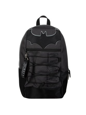 Batoh DC Comics|Batman: Logo (45 x 30 x 15 cm|objem 20,2 litrů) černý polyester Batoh DC Comics|Batman: Logo (45 x 30 x 15 cm|objem 20,2 litrů) černý polyester