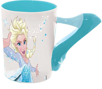 Keramický 3D hrnek Frozen|Ledové Království: Elsin střevíc (objem 250 ml)