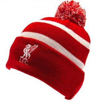 Zimní čepice FC Liverpool: Znak (universální) červený akryl
