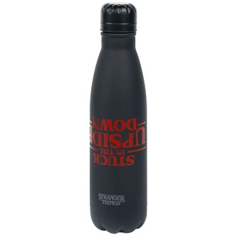 Nerezová outdoor láhev na pití Stranger Things: Stuck in the Upside Down (objem 500 ml)