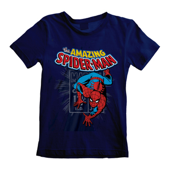 Dětské tričko Marvel|Spiderman: Amazing Spiderman (9-11 let) modrá bavlna