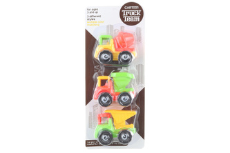 Sada stavebních aut 3 kusy