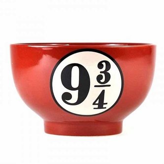 Keramická miska Harry Potter: Nástupiště 9 3|4 (14 x 9 cm) červená