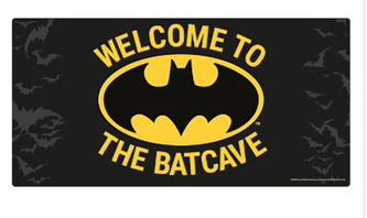 Cedule na zeď Batman: Welcome To The Batcave (30 x 60 cm)