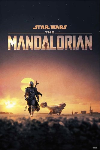 Plakát Star wars|Hvězdné války Tv Seriál The Mandalorian: Precious Cargo (61 x 91,5 cm) 150 g