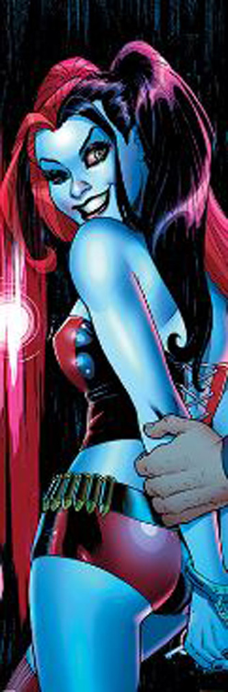 Plakát na dveře Harley Quinn: Wink (53 x 158 cm)