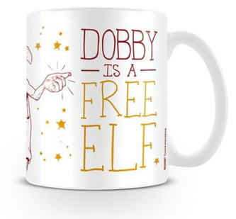 Bílý keramický hrnek Harry Potter: Dobby (objem 315 ml)
