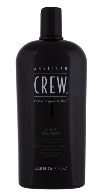 American Crew 3-IN-1 Šampon Tea Tree 1000 ml pro muže