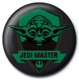 Placka Star Wars|Hvězdné Války: Jedi Master (průměr 25 mm)
