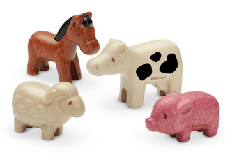 PlanToys Sada figurek domácích zvířat