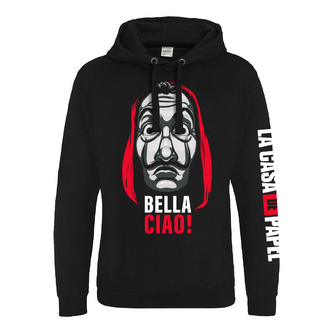 Pánská mikina La Casa De Papel|Papírový dům: Jumbo Face (XL) černá bavlna polyester