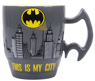 3D keramický hrnek DC Comics|Batman: City Scene (objem 350 ml)