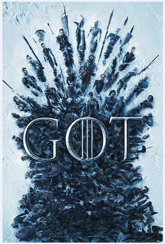 Plakát Game Of Thrones: Thrones Of The Dead (61 x 91,5)