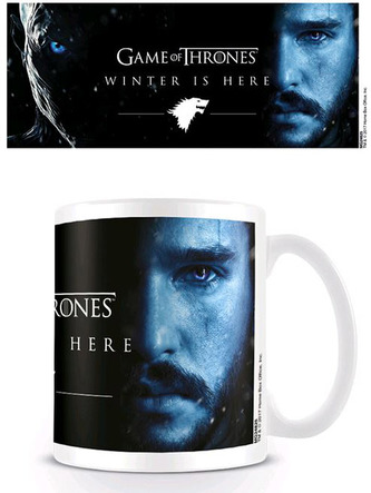 Keramický hrnek Game of Thrones|Hra o trůny: Winter is Here Jon (objem 315 ml)