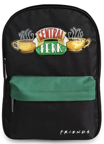 Batoh Friends|Přátelé: Central Perk (29 x 38 x 15|objem 16,5 litrů) černý polyester