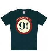 Dětské tričko Harry Potter: Nástupiště 9 3/4 - Platform 9 3/4 (výška 140-152 cm) černá bavlna