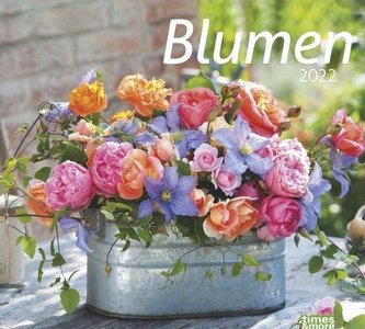 times & more Blumen Bildkalender 2022