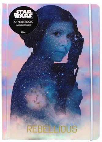 A5 blok Star Wars|Hvězdné války: Princzna Leila (A5 14,8 x 21 cm) 240 stran