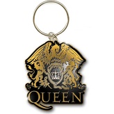 Přívěsek na klíče Queen: Gold Crest (4 x 4,6 cm)