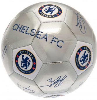 Fotbalový míč FC Chelsea: velikost 5 znak