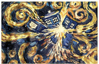 Plakát Doctor Who: Exploding Tardis (61 x 91,5 cm)